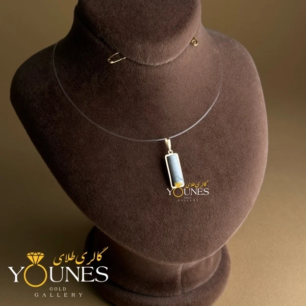 آویز طلا سنگ مرمر هولیت فانتزی